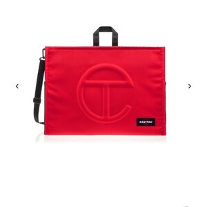Telfar X Eastpak Red Travel Medium Shoulder Bag
